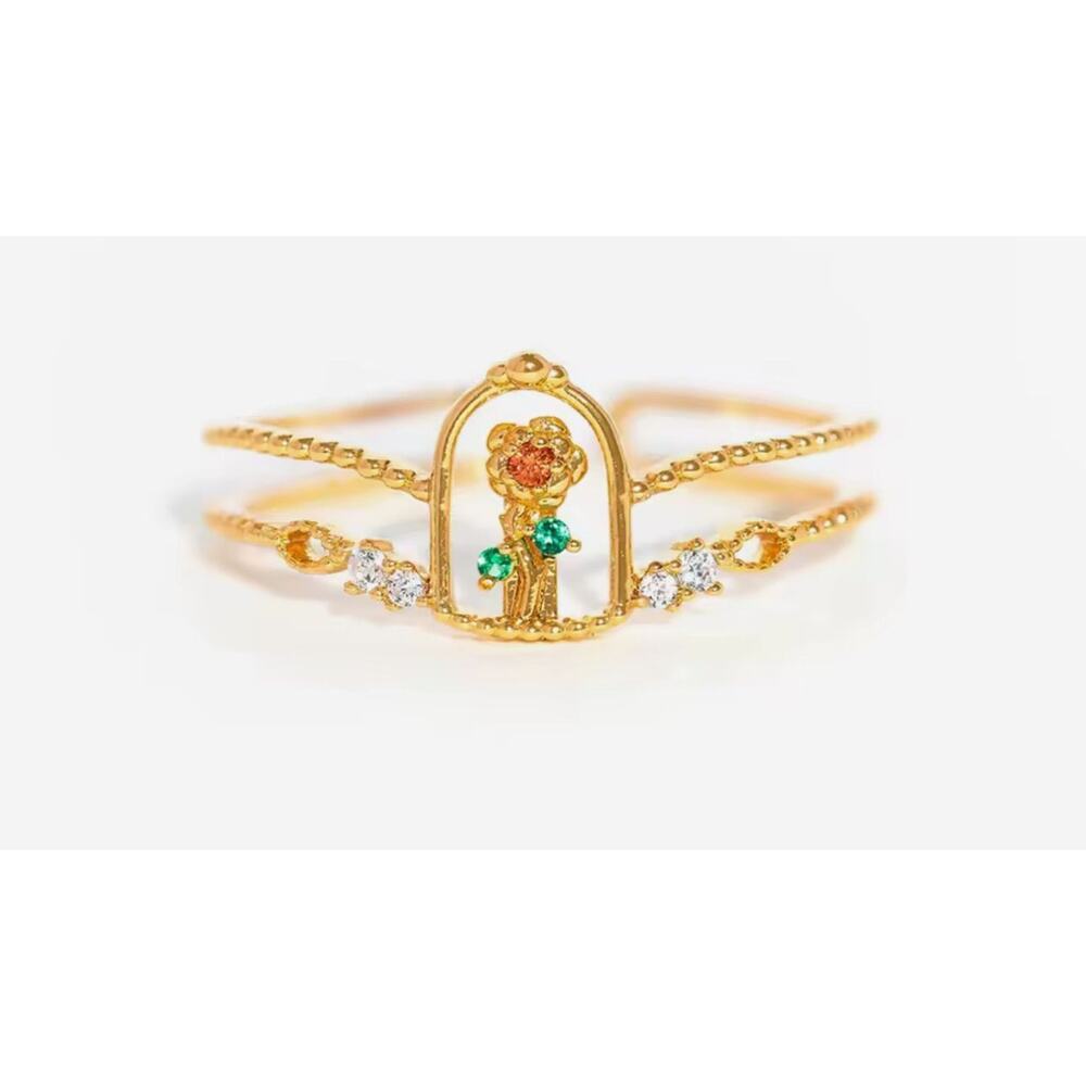 Belle rose ring